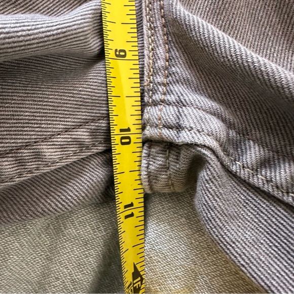 Allsaints Spitalfields Men’s Gray Jacks Place Straight Slim Leg Jeans 30x33 - Picture 7 of 8